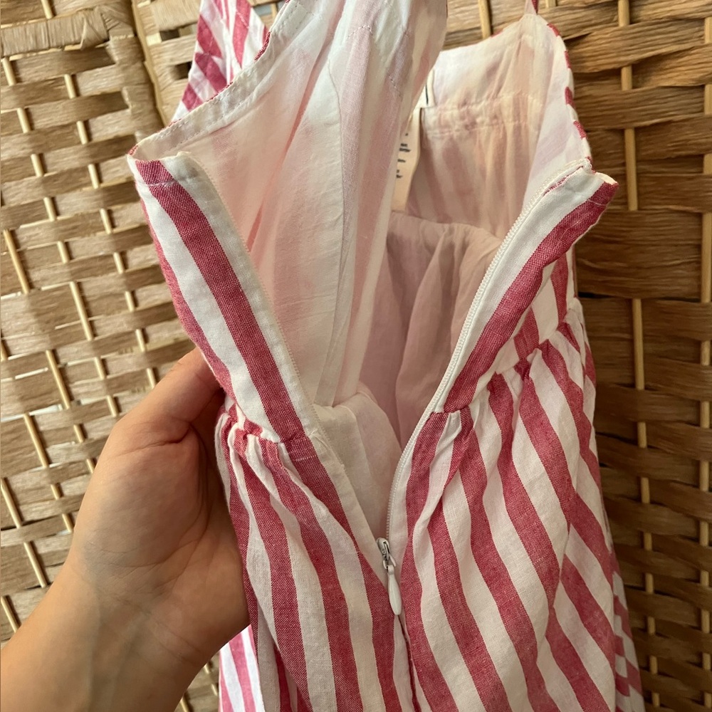 Olsenboye Y2K Striped Babydoll Bubble Tank - Picture 5 of 7